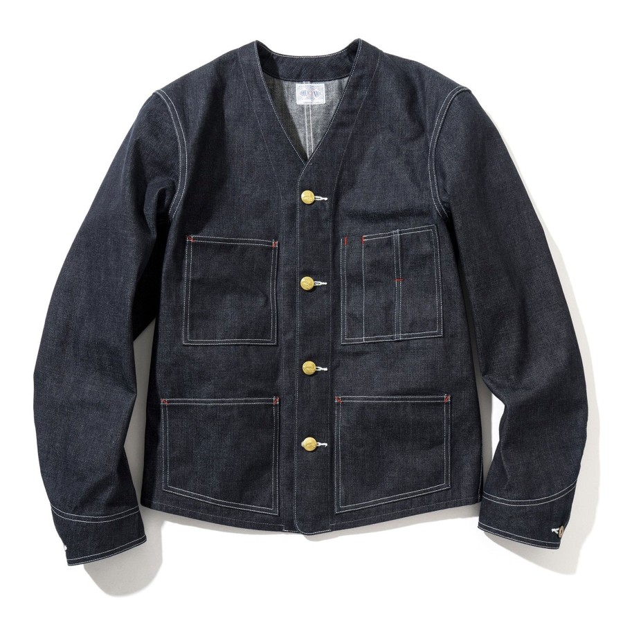 Joe McCoy 8Hu Denim Engineer Jacket Indigo Wholesale