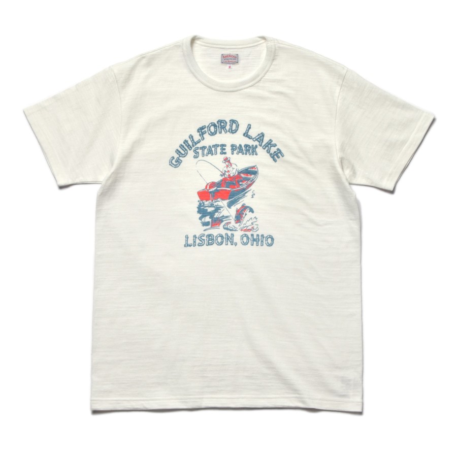 Joe McCoy American Athletic Tee / Guilford Lake 11 Milk Wholesale