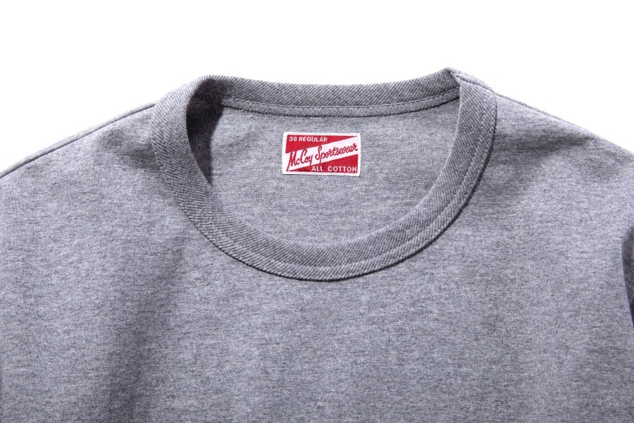 Joe McCoy Quarter Sleeve T-Shirt Grey Hot