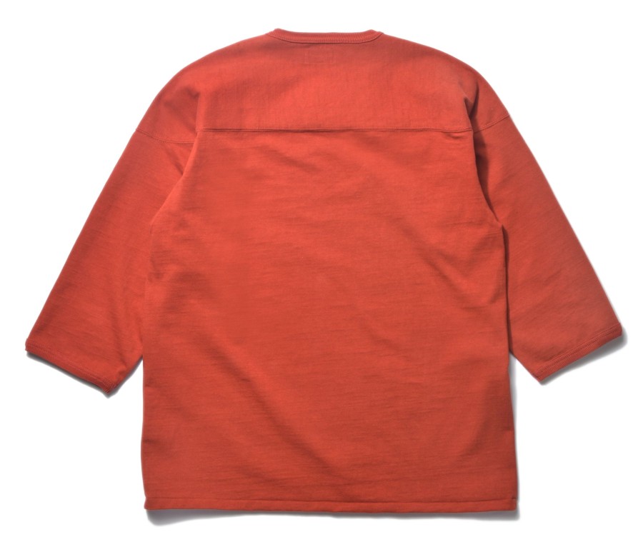 Joe McCoy Heavy Cotton Football Tee 093 Brick Red Clearance