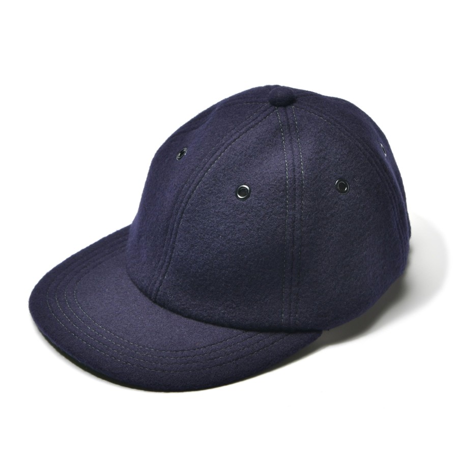 Joe McCoy Wool Baseball Cap 140 Navy New