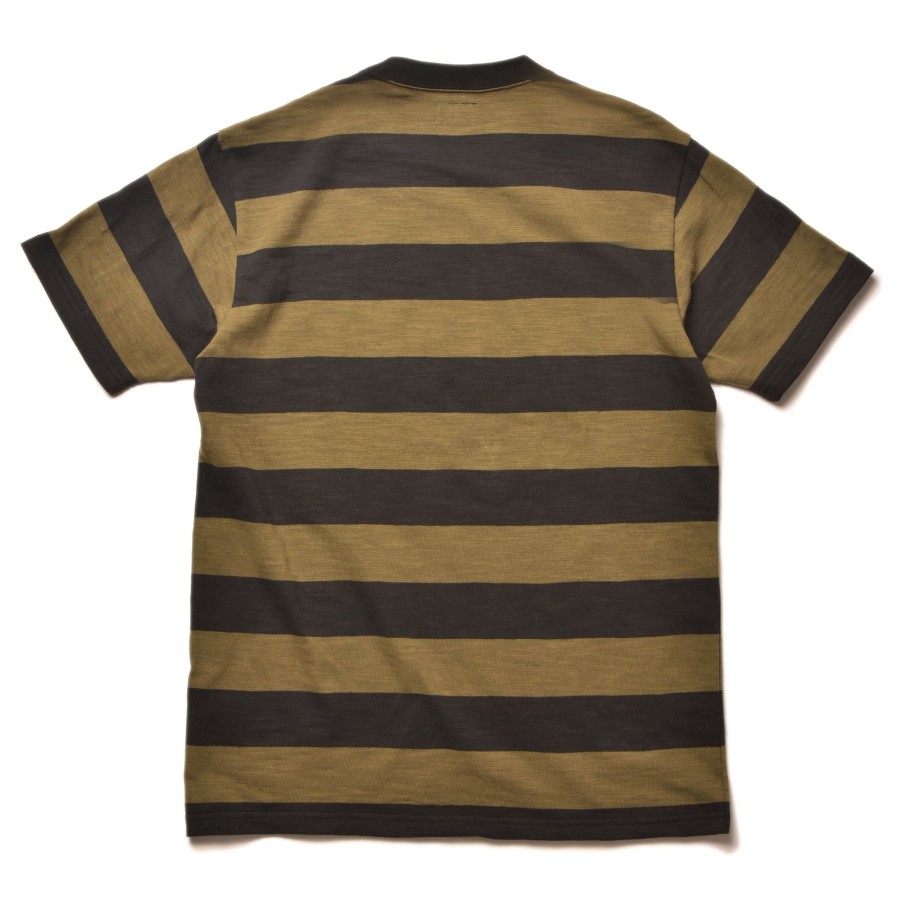 Buco Buco Stripe Tee S/S 150 Olive New