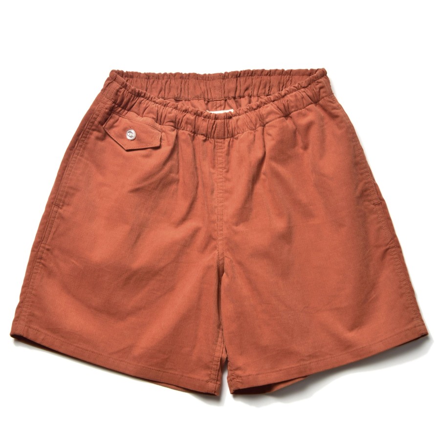 Joe McCoy Summer Corduroy Swim Shorts 081 Salmon Hot