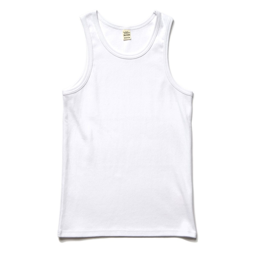 Joe McCoy Mccoy'S 2Pcs Pack Undershirt 010 White Wholesale