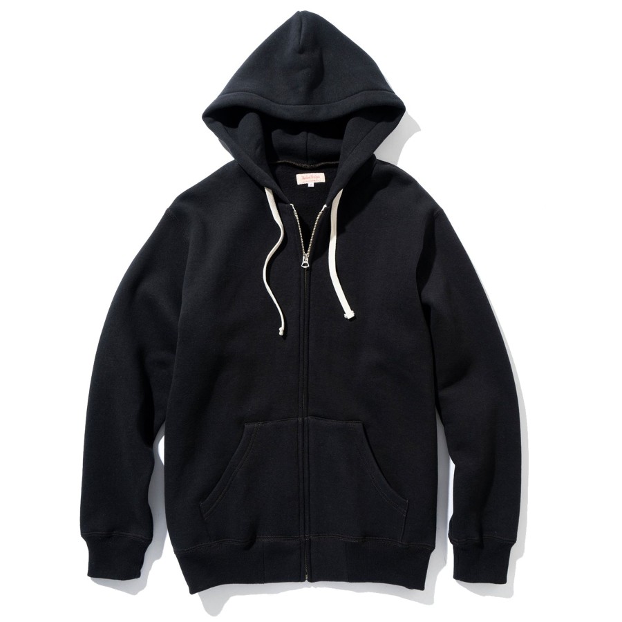 Joe McCoy 10 Oz. Loopwheel F/Z Parka 030 Black Online