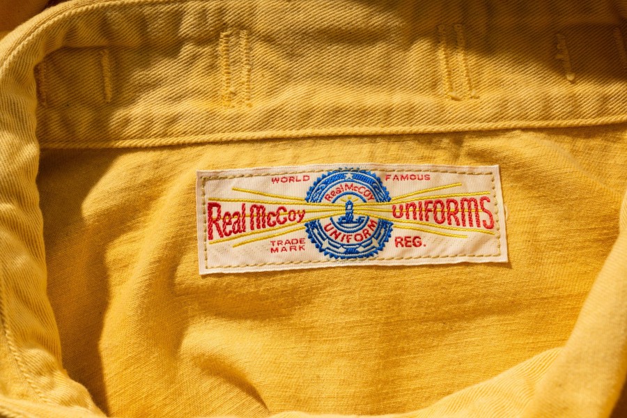 The Real McCoy's Usn Salvage Smock Parka (Over-Dyed) Yellow Online