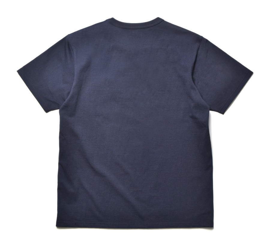 Joe McCoy Pocket Tee 140 Navy Hot