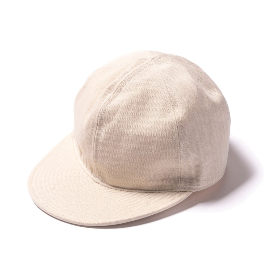 The Real McCoy's A-3 Cap / White Hbt Ecru Hot