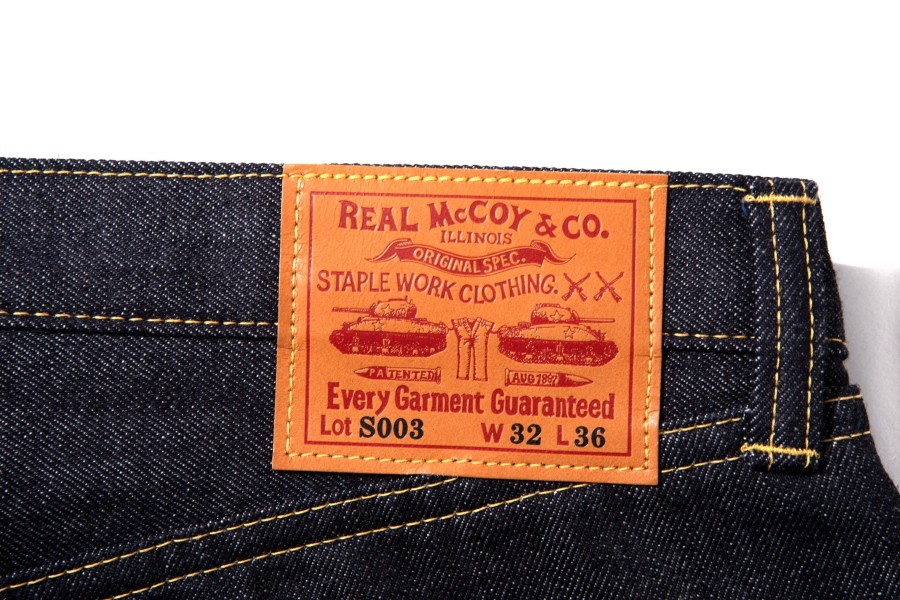 The Real McCoy's Real Mccoy'S Lot.S003 Denim Indigo Hot