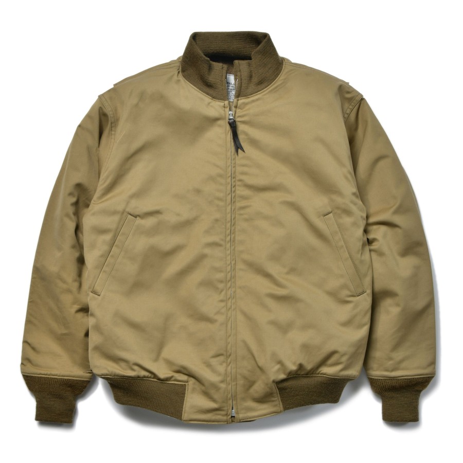 The Real McCoy's Jacket, Combat, Winter Real Mccoy Mfg.Co (Fw22) 040 Khaki Clearance