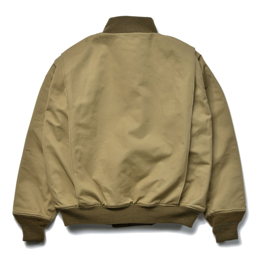 The Real McCoy's Jacket, Combat, Winter Real Mccoy Mfg.Co (Fw22) 040 Khaki Clearance