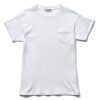 Joe McCoy Cotton Ribbed Pocket Tee 011 Milk Wholesale