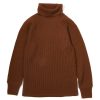 Joe McCoy High Neck Thermal Shirt Brown Wholesale