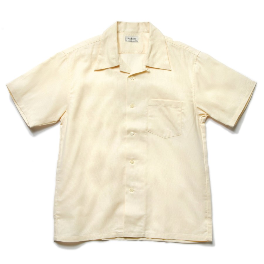 Joe McCoy Joe Mccoy Panama Shirt S/S 010 White Best