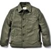 The Real McCoy's U.S.N. A-2 Deck Jacket Real Mccoy Mfg. Olive Hot