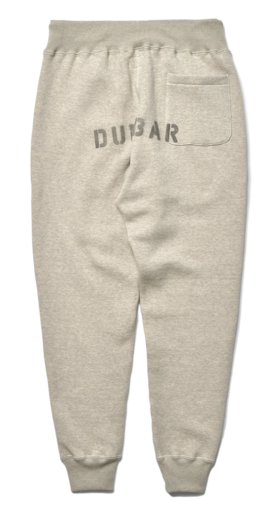 Joe McCoy Ribbed Sweatpants / Dunbar Stencil 013 Oatmeal New