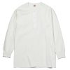 Joe McCoy Union Henley Undershirt L/S White Best