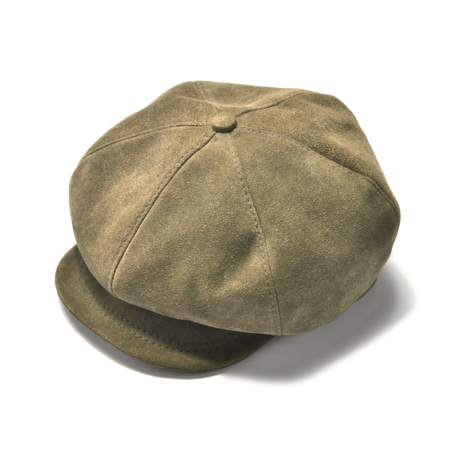 Joe McCoy 8Hu Leather Cap 057 O.Brown Clearance