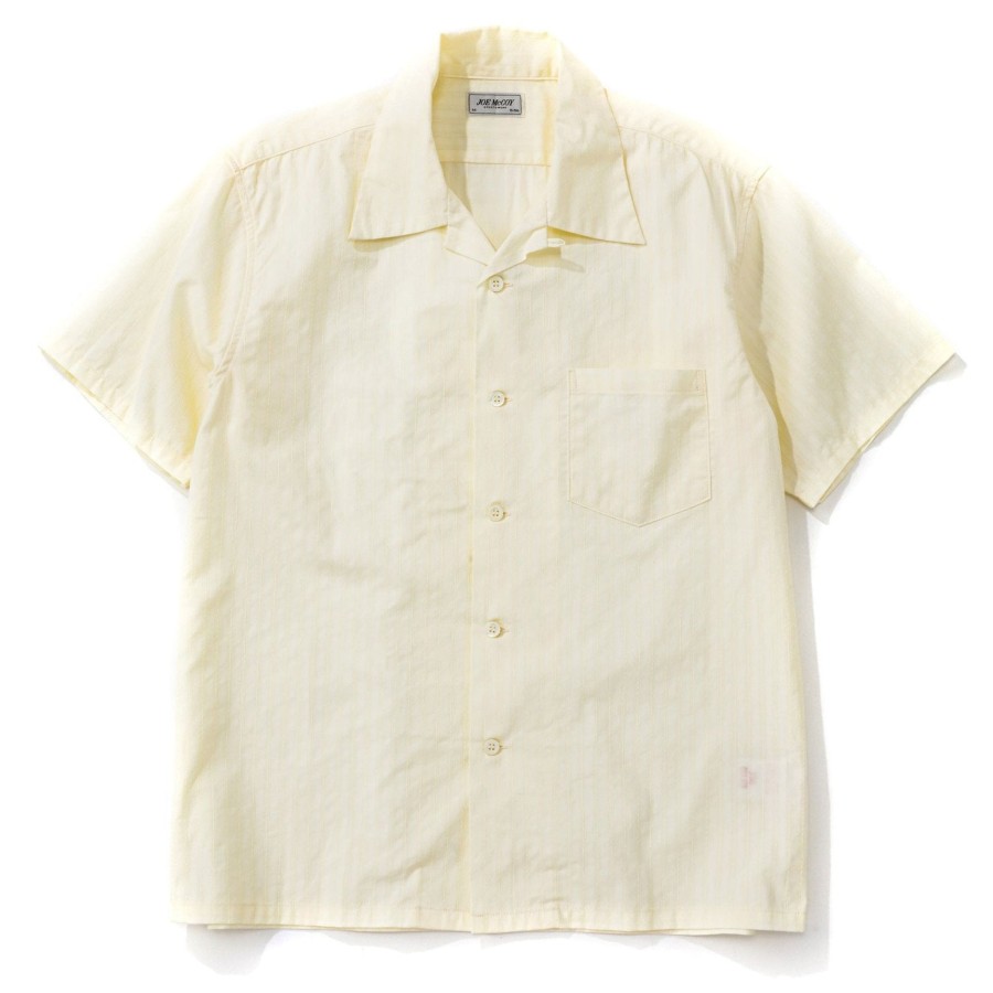 Joe McCoy Dobby Cloth Summer Shirt S/S White Wholesale