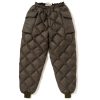 Joe McCoy Nylon Quilted Down Trousers Olive Hot