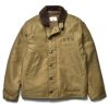 The Real McCoy's N-1 Deck Jacket (Khaki)/ Stencil 040 Khaki Best