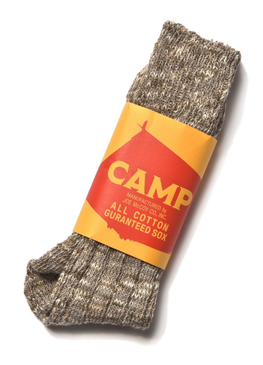 Joe McCoy Outdoor Socks 'Camp' 043 O. Khaki Wholesale