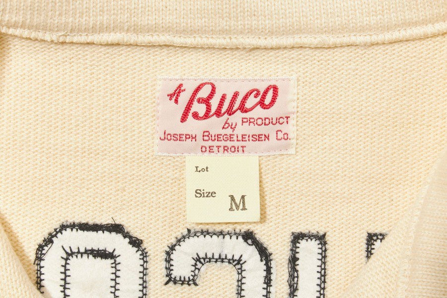 Buco Buco Half-Zip Motorcycle Jersey / Buco-Product White/Black New