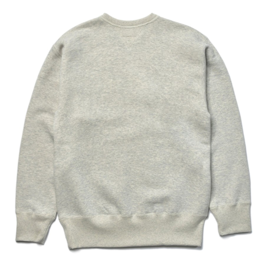 The Real McCoy's Usn Crewneck Sweatshirt 022 Snow Gray Best