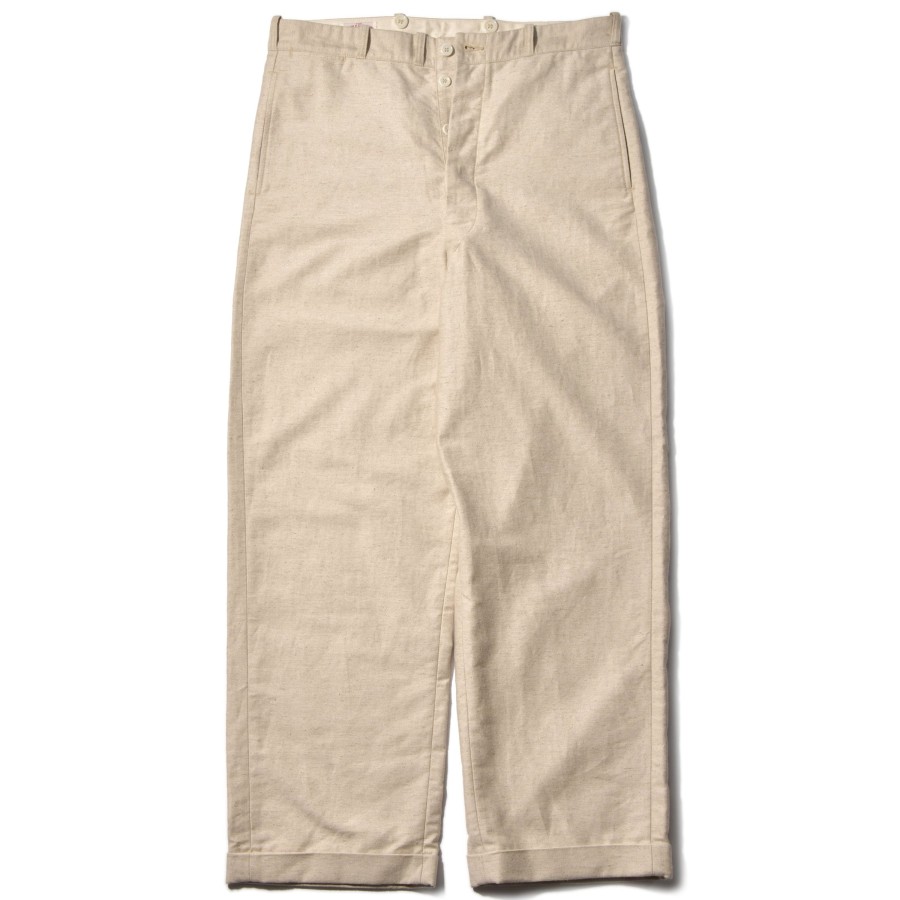 Joe McCoy Linen Atelier Trousers 041 Beige Hot