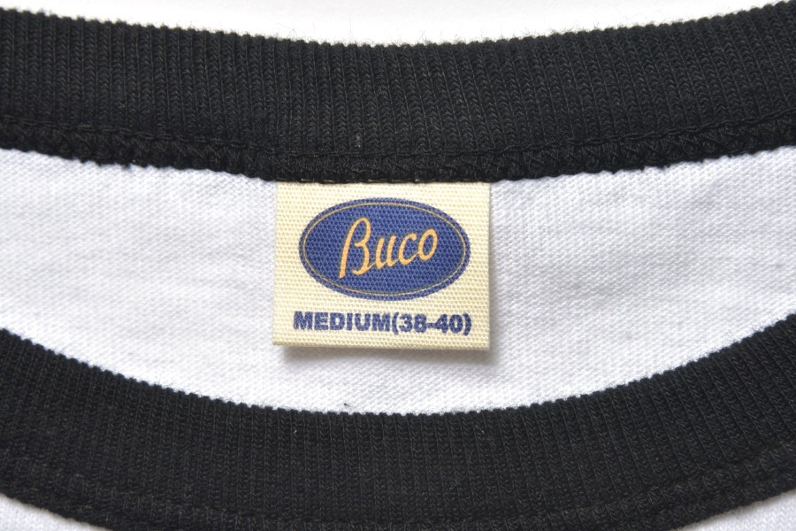 Buco Buco Baseball Tee / Oval Logo White New