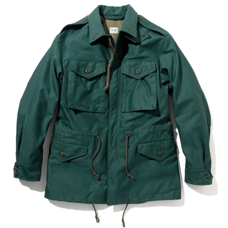 The Real McCoy's Coat, Man'S, Cotton Wind Resistant Aggressor Green Best