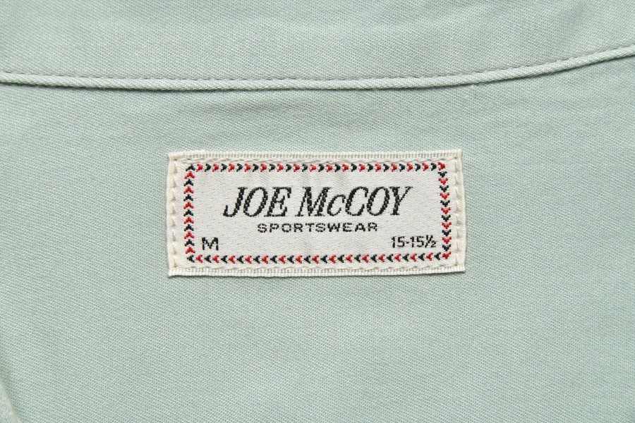 Joe McCoy Open Collar Rayon Shirt (Ss22) 161 Mint Best