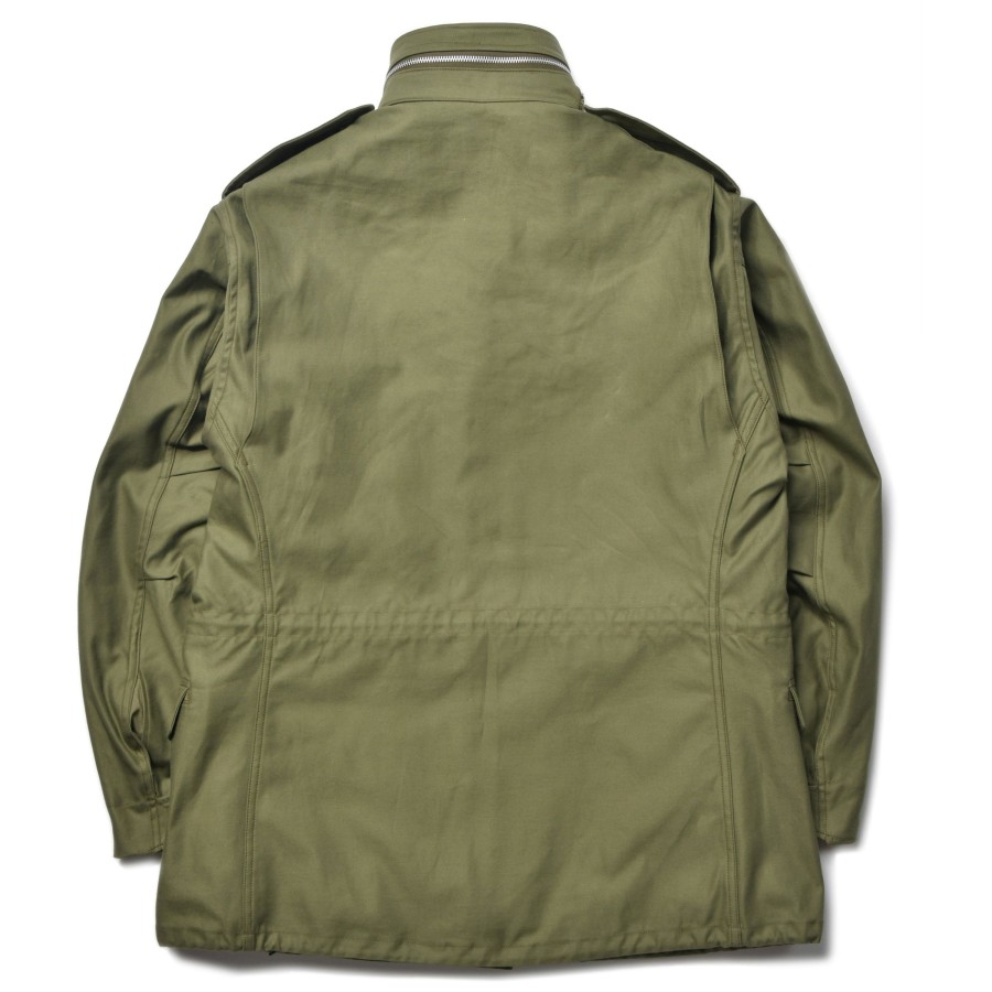 The Real McCoy's Coat, Man'S, Field, M-65 150 Olive Hot