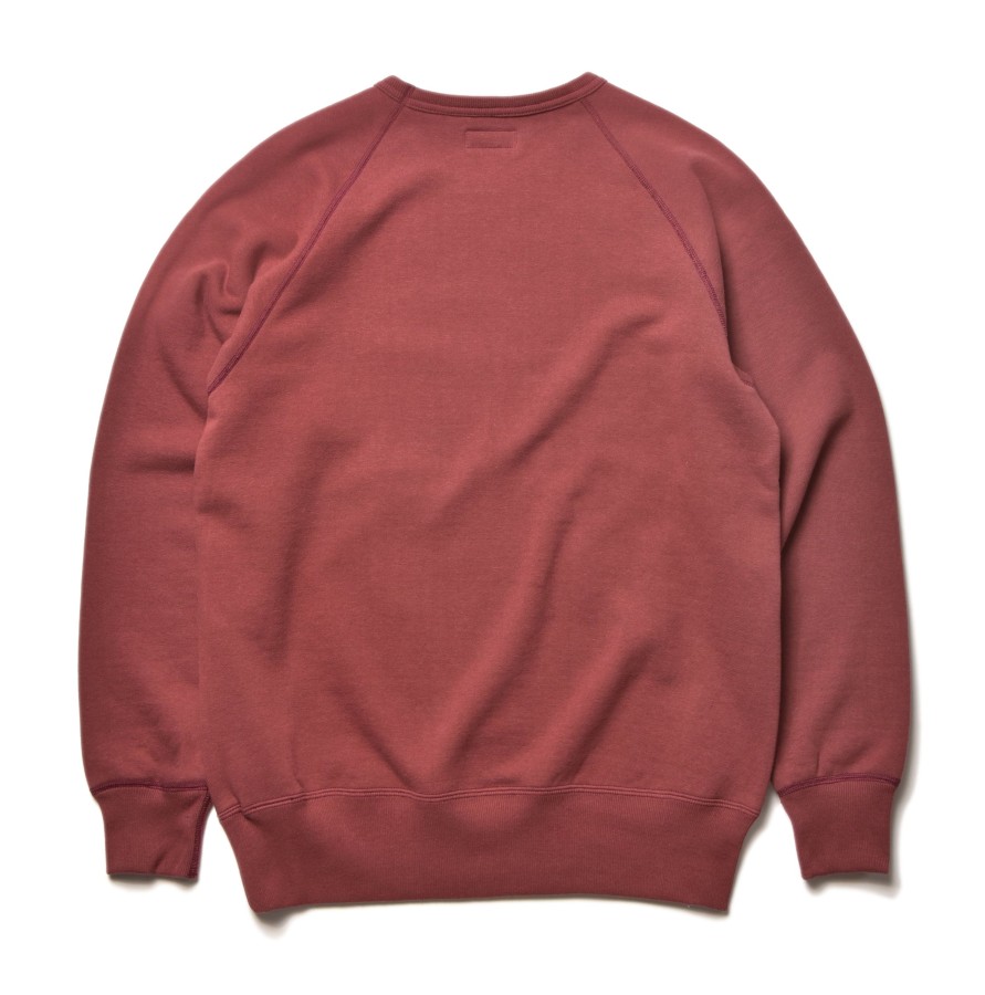 Joe McCoy 9Oz. Loopwheel Raglan Sleeve Sweatshirt 102 Maroon Online