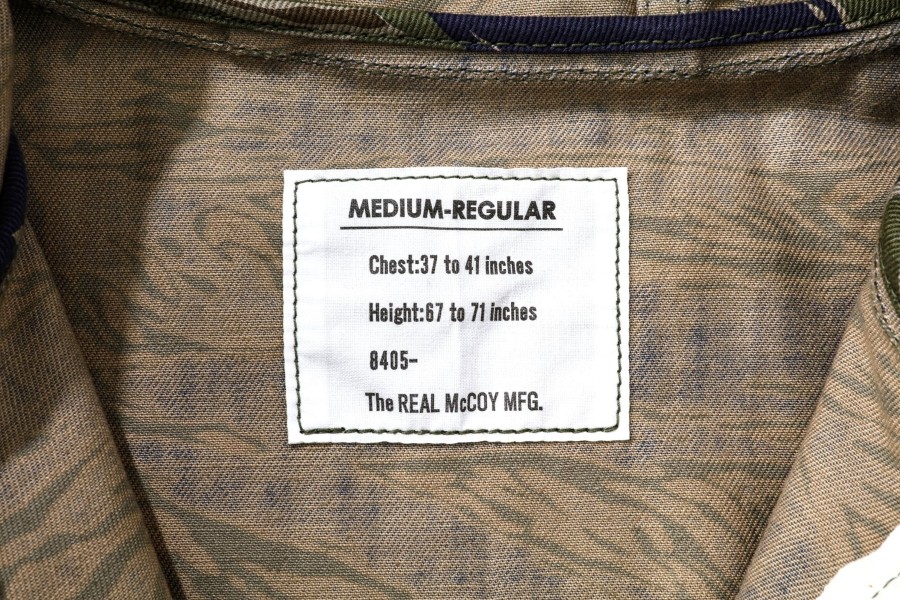 The Real McCoy's Tiger Camouflage Parka / Tadpole Green Best