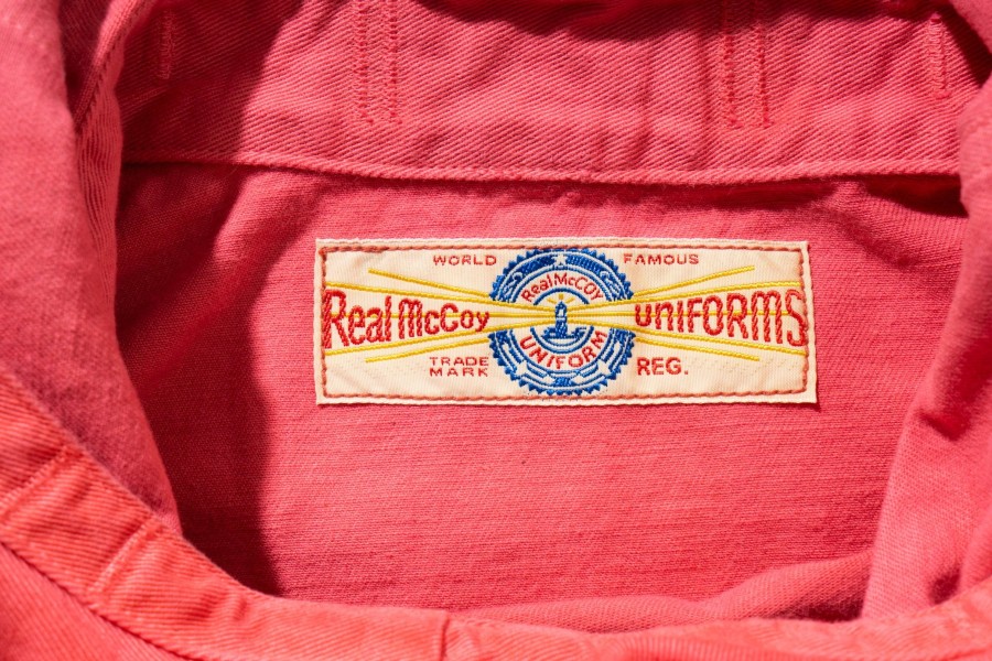 The Real McCoy's Usn Salvage Smock Parka (Over-Dyed) Red Wholesale