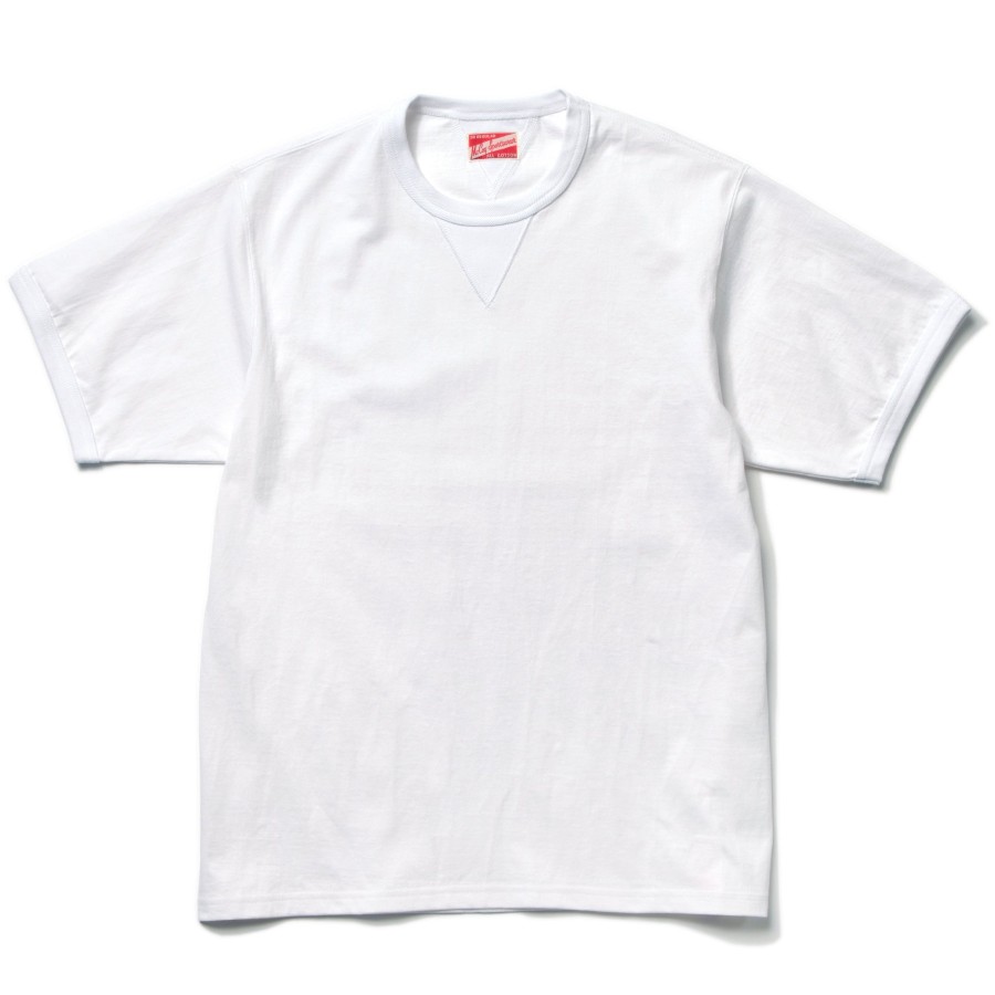 Joe McCoy Gusset T-Shirt 010 White Clearance