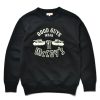 The Real McCoy's Military Print Sweatshirt / Good Guys Wear Mccoy'S 030 Black New