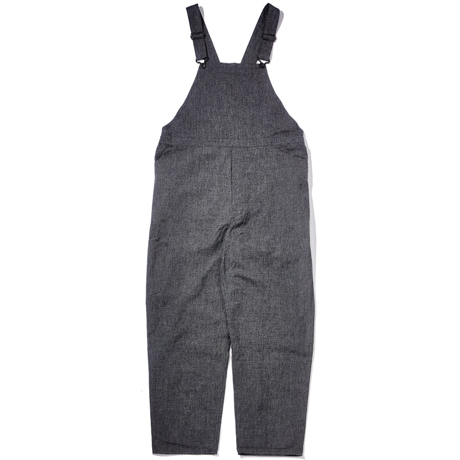 Joe McCoy Salt And Pepper Chambray Bib Overall 026 Salt&Pepper Best