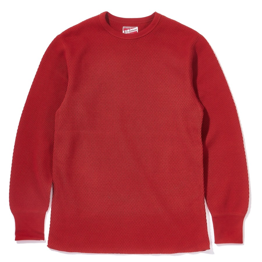 Joe McCoy Honeycomb Thermal Shirt B.Red Online