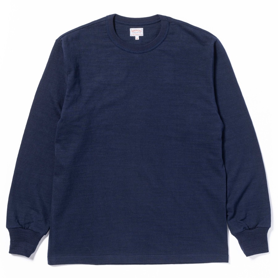 Joe McCoy Athletic L/S T-Shirt/ Loopwheel 140 Navy Online