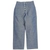 Joe McCoy Utility Trousers / Chambray 123 Light Blue Wholesale