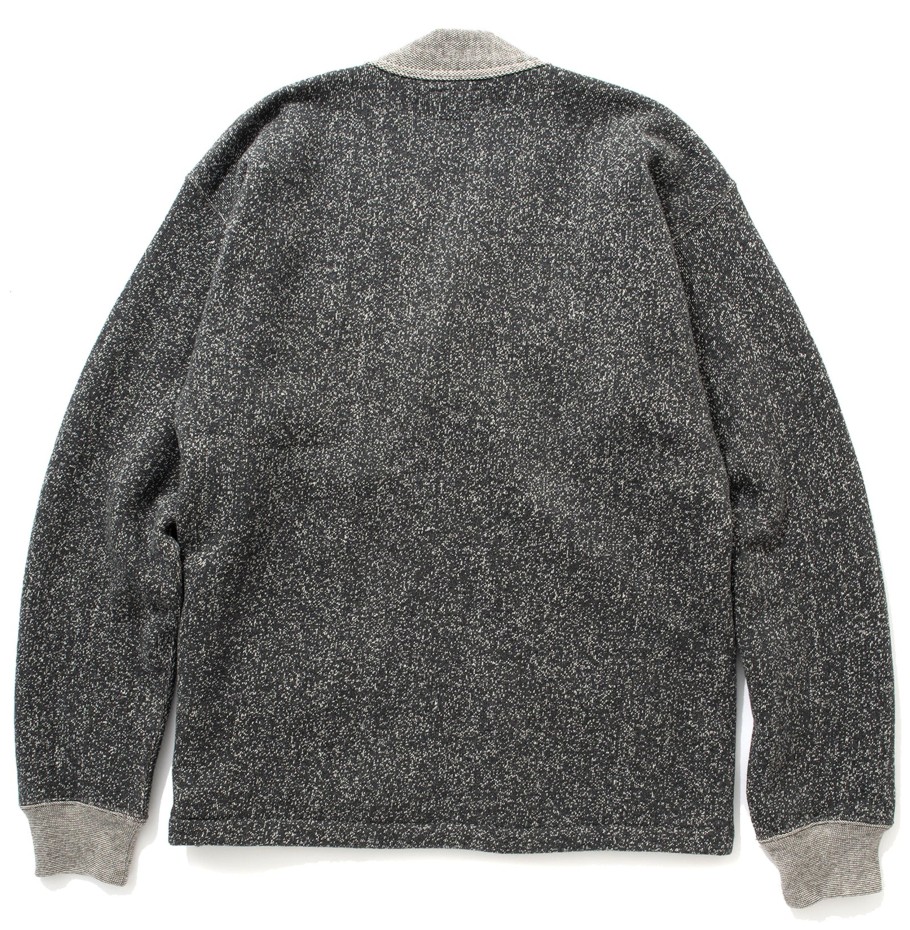 Joe McCoy Salt & Pepper Cotton Cardigan Grey Wholesale