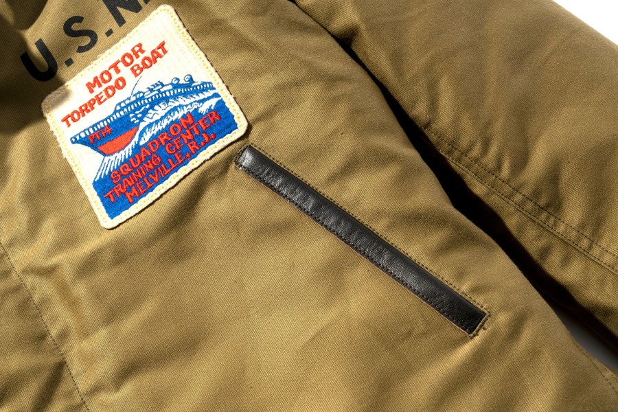 The Real McCoy's N-1 Deck Jacket ( ) / Pt29 Khaki Clearance