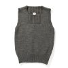 The Real McCoy's Sweater, Sleeveless Grey Clearance