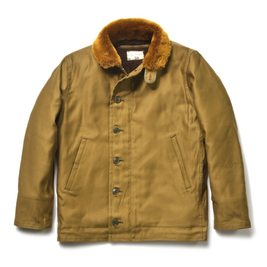 The Real McCoy's N-1 Deck Jacket / Spl Khaki Clearance