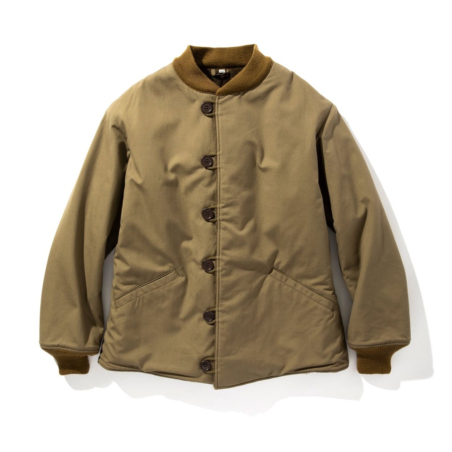 The Real McCoy's Jacket, Field, Pile, O.D. Olive Clearance