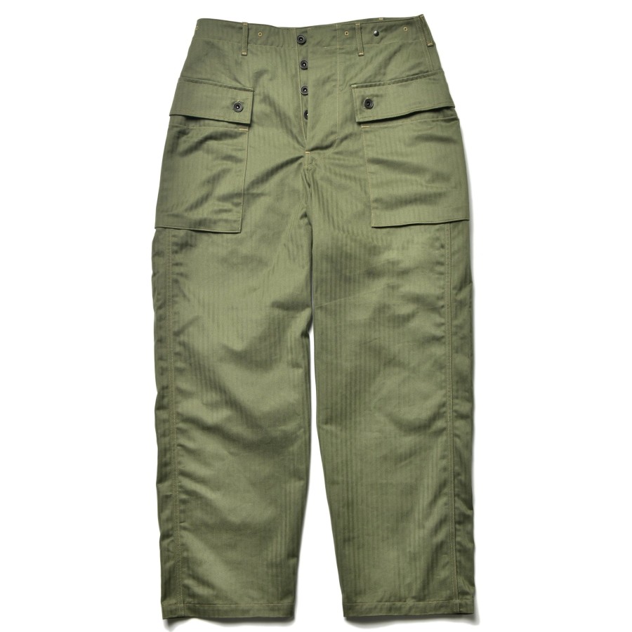 The Real McCoy's P-44 Utility Trouser 154 Sage Green Clearance