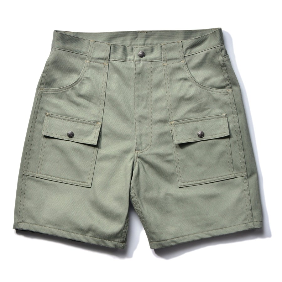 Joe McCoy Outdoor Utility Shorts / Pique 154 Sage Hot