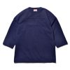 Joe McCoy Heavy Cotton Football Tee 140 Navy Best